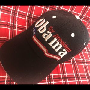 2008 Obama for President campaign ball cap. Embroidered Democrat on side